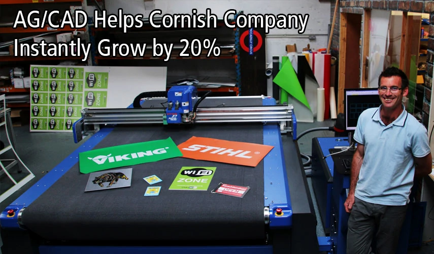 AG/CAD ayuda a una empresa de Cornualles a crecer instantáneamente en un 20%