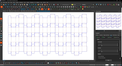 ECMA designs rotated so they interlock to reduce wastage